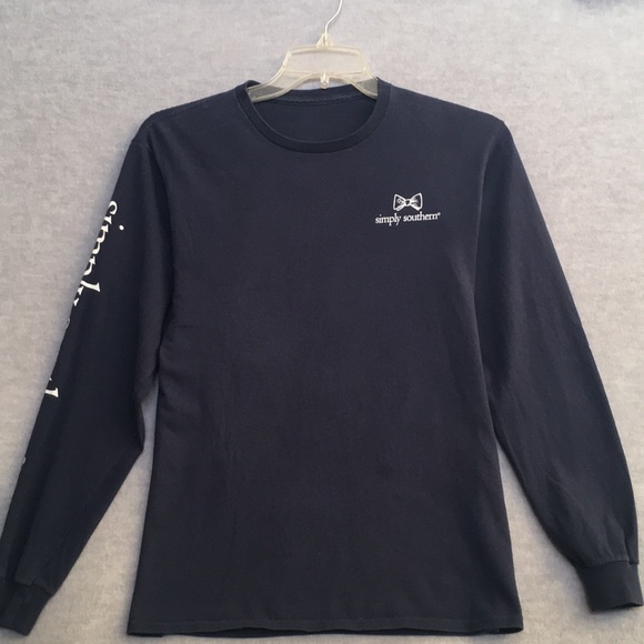 SIMPLY SOUTHERN Soft Comfy Long Line Long Sleeve Graphic Tee - Picture 2 of 14